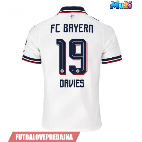 Lacne Muži Futbalové dres Bayern Munich Alphonso Davies #19 2026-27 Krátky Rukáv - Preč